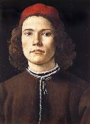 Portrait of a young man Botticelli